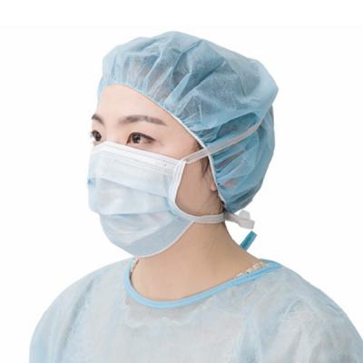 China Protective Personal Mask Manufacturers 510K CE 3 Ply Non Woven Earloop Disposable Medical Surgical Mask for sale