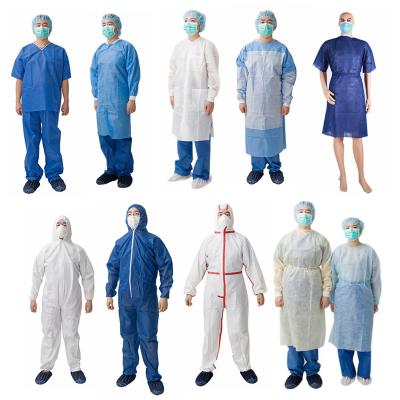 China Hospital Coverall Isolation Medical Disposable Medical Protective Surgical Coveralls For Hospital for sale