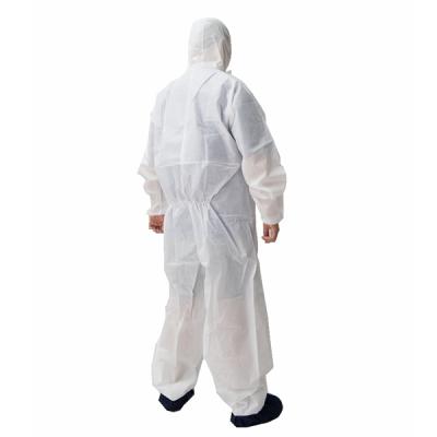 China Disposable Medical United 100% Polyester Protective Clothing Business Department Whitelist Corporate Protective Clothing Manufacturer for sale