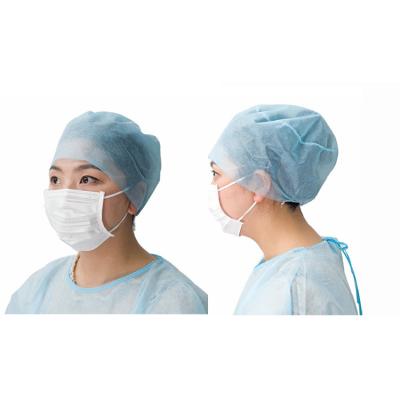 China Industry / Beauty Salon Surgical Disposable Head Cap Head Buffing Cap Medical Head Covers for sale