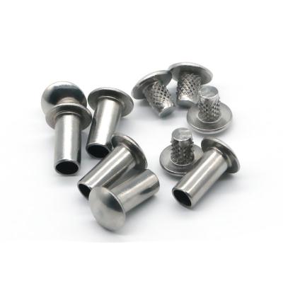 China Top Quality Stainless Steel Metal Tags Screw Pin Rivet Boltless Shelving Heavy Metal Steel Rivet Instant Duty for sale