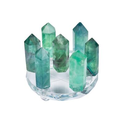 China China Crystal Column Seven Star Array Healing Stones Meditation Supplies Natural Spirits for sale