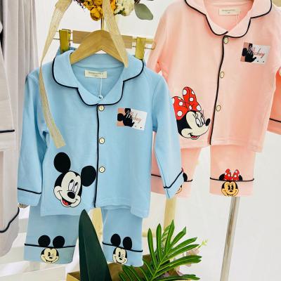 China 100% QUICK DRY Cotton Cartoon Pajamas Children Kids Pajamas for sale