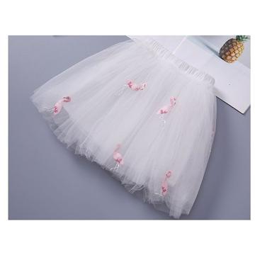 China Factory OEM Sustainable Gauze Girls' Short Skirt For Kids for sale