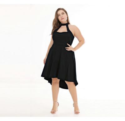 China New Breathable Strapless Plus Size Sleeveless Solid Color Dress Long Women Dress for sale