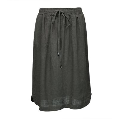 China Factory Supply Good Supply Latest OEM Breathable Design Long Canvas Skirt For Women for sale