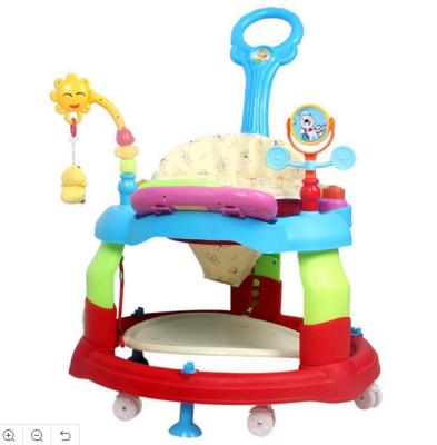 China Soft Cheap Price Popular Baby Walker Multifunctional Round Baby Walkers 4wheels for sale