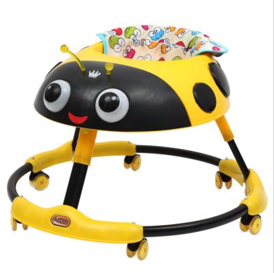 China Other New Model 2018 Ladybug Baby Walker Adjust Height Anti-o - Leg Baby Walkers Factory for sale