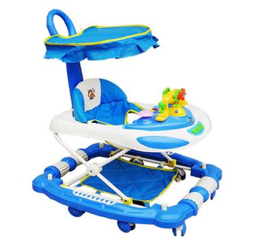 China Environmental Protection Eco-friendly Material Baby Walkers With Rocking Horse Functions For 6-18 Months Baby for sale