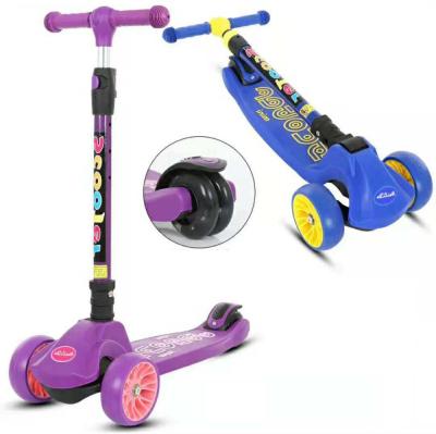 China Ride On Electric Scooter 3 Wheels High Quality Toy New Kids Scooter Cheap Plastic Kids Scooter for sale