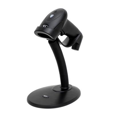 China Supermarket G 1D wired CCD barcode scanner supermarket cashier screen scan code easy payment plug and play for sale