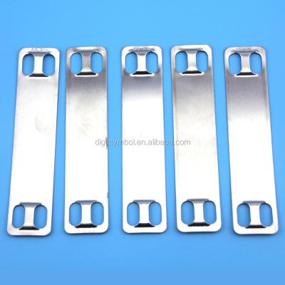 China Stainless Steel Cable Markers 89mm Length 316# Grade Stainless Steel Marker Plates , Cable ID Tags for sale