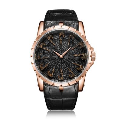 China Chronograph Belief Time 3809 Can Customize To Fashion Square Brand Luxury Mens Mechanical Watch Sports Frame Quartz Waterproof Mens Watch for sale