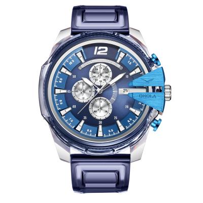 China Chronograph Belief Time 6281 Can Customize To Fashion Square Brand Luxury Mens Mechanical Watch Sports Frame Quartz Waterproof Mens Watch for sale