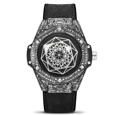 China Luminous Belief Time 109D Can Customize To Fashion Square Luxury Brand Men's Mechanical Watch Sports Frame Quartz Waterproof Men's Watch for sale