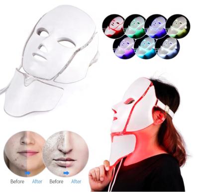 China Skin tightening led facemask led red light treatment effect for sale