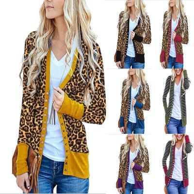 China 2021 new arrival women Anti-wrinkle plus size coat button solid color mid length cardigan plus size women's coats for sale