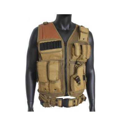 China Outdoor 600D Police Safety Combat Tactical Army Cordura / PVC Multi Training Pockets Invest for sale