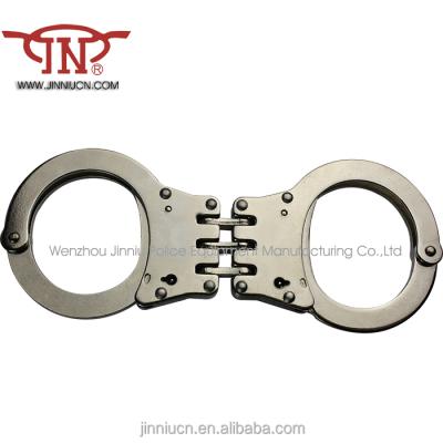 China High Quality Carbon Steel Handcuffs NIJ Standard Handcuffs Police Handcuffs for sale