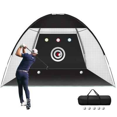 China Golf Sports Wholesale Foldable Golf Chipping Durable Logo Golf Target Net Customized Net for sale