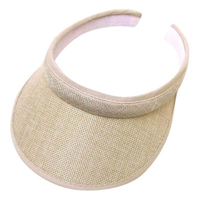 China Golf Sports Factory Price Customized Visor Hats White Sunvisor Viseras Anti UV Face Protection Golf Shorts Sun Visor Hat for sale