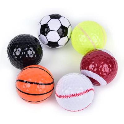 China Golf Sports Factory Wholesale Golf Ball Customized Logo Golf Ball Bulk Golf Accessories Practice New Arrival Sports Style for sale