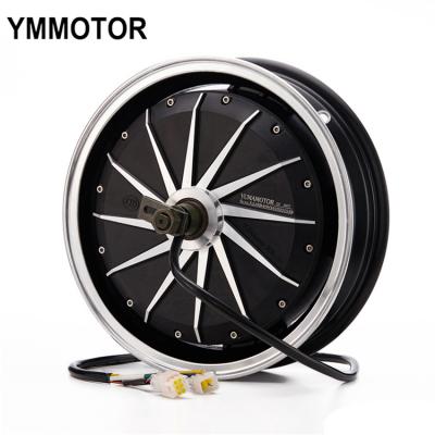 China 13 Inch Hub Motor 3000 Watt 72V BLDC Waterproof Electric Wheel Hub Motor for sale