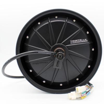 China 12Inch 4000w 72v waterproof electric motorcycle hub motor for motorbike for sale