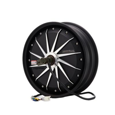 China Waterproof 12 Inch 2000w Hub Motor Motorbike Brushless Electric Motor Kit Motorbike for sale