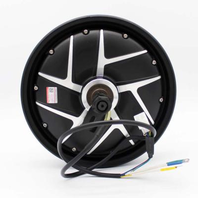 China Waterproof 10 Inch 72v 3000w DC Motor Two Wheel Brushless Electric Hub Motor for sale