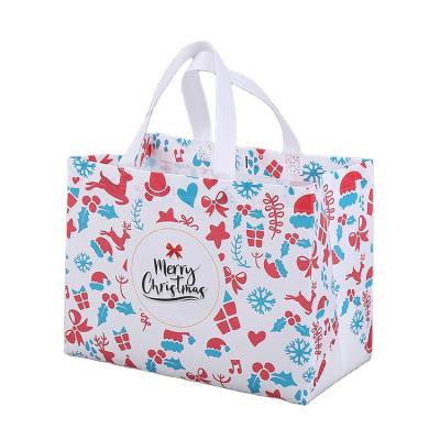 China Handled Bags For Shopping With Custom Logo Shopping Bags Logo Printed Foldable Shopping Bag for sale