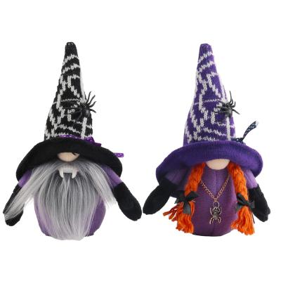 China Art Decor Gnome Plush | Halloween Decoration Doll Ornaments Doll Spider Bat Party Faceless Dwarf Decorations for sale