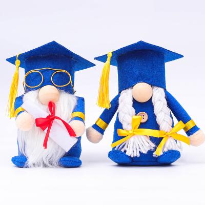 China Art Decor Gnome Plush | Graduation and Enrollment Blue with Glass License, Doctor, Rudolph Faceless Doll, Decorative Toy for sale