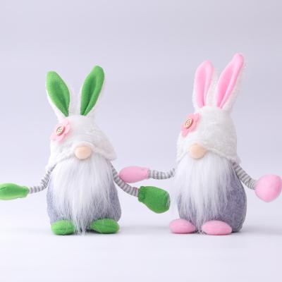 China Party Gnome Plush | Cute Rudolf Faceless Doll Elf Accessories Decoration 2pcs Easter Flower Decoration Props for sale