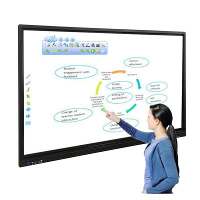 China School /classroom/ interactive smart interactive conference meeting conference electronic whiteboard integrated machine for sale