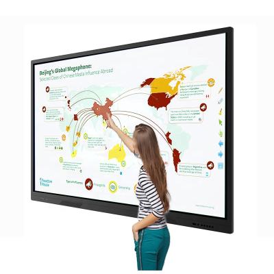 China 65inch Smart board class reliable and cheap electric whiteboard school conference /classroom/ smart sale without projector for sale