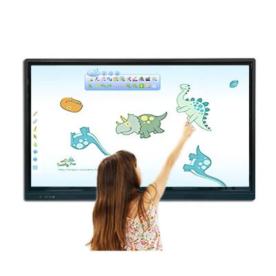 China Good Quality Cheap Portable Smart School /classroom/ Conference Boards White Board Digital Interactive Whiteboard China Black Pen Wireless Finger Touch for sale