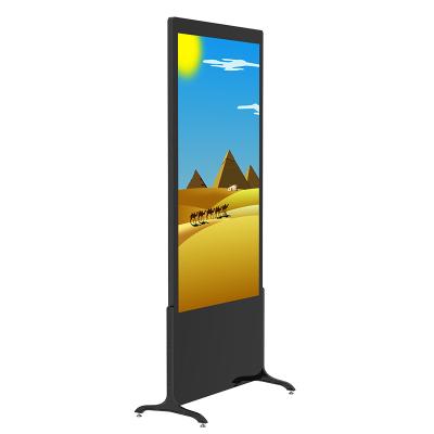 China Indoor Newest Portable Display Mall Advertising Kiosk With Indoor Wifi Advertising Player Monitor Full Color Digital Signage for sale