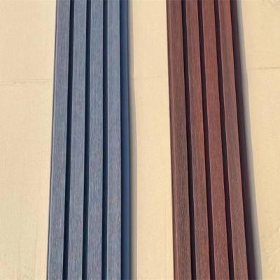 China Exterior high quality wood plastic composite exterior wall cladding wpc panel for exterior use for sale