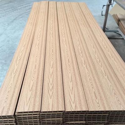 China 2022 Environmental Friendly Hot Sale Wpc Decking Flooring High Quality Outdoor Wpc Decking Exterior Wood for sale