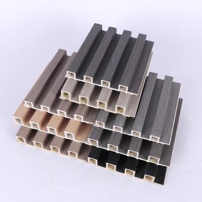 China Hot Sale Environmental Friendly Building Materials Cpmposite WPC Wood Plastic Wall Panel 170x25mm for sale