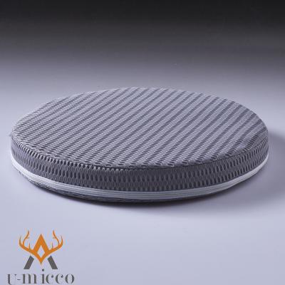 China Cojín lavable gris del POE con base de la fibra del polietileno de la cubierta en venta