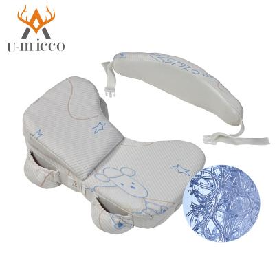 China Almohada de amamantamiento del oficio de enfermera del POE de la almohada de la ayuda del bebé infantil ajustable lavable en venta