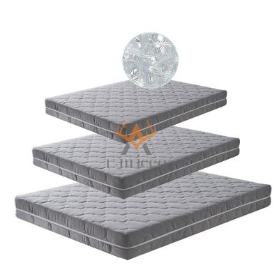 China Air Fiber Washable Bed Mattress With Grey Cotton Cover for sale