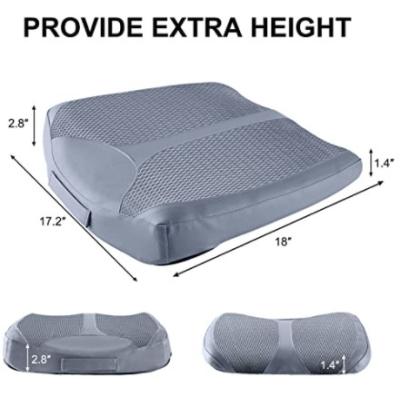 China Beige Mid/Lower Back Lumbar Car Seat Support Cushion Cushion For Office Chair for sale