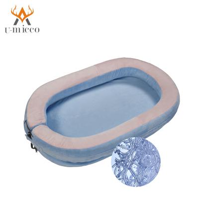 China U-micco Polymer Crib Washable Mattress Breathable Baby Nest for sale