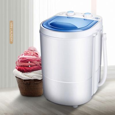 China Hotel Tub 2kg Mini Shoes Washing Machine Cheap Portable Top-Load High Quality Single Washers With Plastic Dryer Bucket for sale