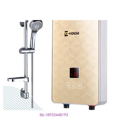 China 2021 Hotel Intelligent Tankless Shower Electric Instant Water Heater for sale