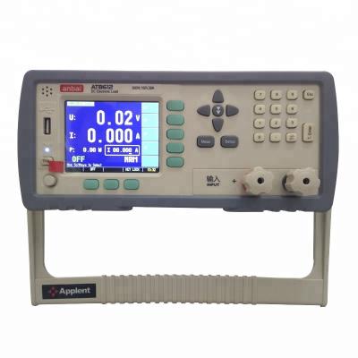 China Programmable DC Electronic Load with 300W 300V 30A (AT8612) AT8612 for sale