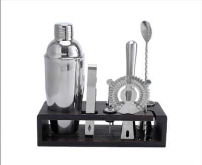 China Restaurant Canteen Cocktail Shaker Set Bartender Kit Drink Set For Best Selling Cocktail Shaker Bar Bartender Starter Mixing Kit for sale